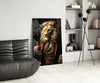 Gentleman Glass Wall Art|| Designer's Collection by Insigneart USA