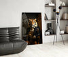Gentleman Glass Wall Art|| Designer's Collection by Insigneart USA