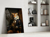 Gentleman Glass Wall Art|| Designer's Collection by Insigneart USA