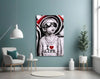 I Love Life Glass Wall Art || Designer Collection by Insigneart USA
