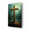 Cross Glass Wall Art || Designer Collection by Insigneart USA