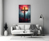 Cross Glass Wall Art || Designer Collection by Insigneart USA