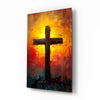 Cross Glass Wall Art || Designer Collection by Insigneart USA