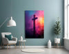 Cross Glass Wall Art || Designer Collection by Insigneart USA