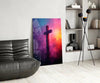 Cross Glass Wall Art || Designer Collection by Insigneart USA