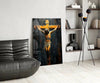 Cross Glass Wall Art || Designer Collection by Insigneart USA