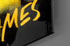 King James Glass Wall Art || Designer Collection by Insigneart USA