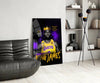 King James Glass Wall Art || Designer Collection by Insigneart USA