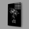 King James Glass Wall Art || Designer Collection by Insigneart USA