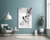 Bird on the Branch Glass Wall Art || Designer Collection by Insigneart USA