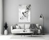 Bird on the Branch Glass Wall Art || Designer Collection by Insigneart USA