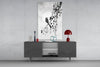 Bird on the Branch Glass Wall Art || Designer Collection by Insigneart USA