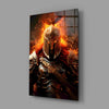 Warrior Glass Wall Art || Designer Collection by Insigneart USA