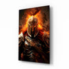 Warrior Glass Wall Art || Designer Collection by Insigneart USA