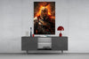 Warrior Glass Wall Art || Designer Collection by Insigneart USA
