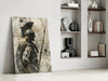 Gladiator Glass Wall Art || Designer Collection by Insigneart USA
