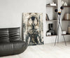 Gladiator Glass Wall Art || Designer Collection by Insigneart USA
