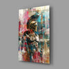 Gladiator Glass Wall Art || Designer Collection by Insigneart USA