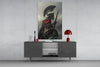 Gladiator Glass Wall Art || Designer Collection by Insigneart USA