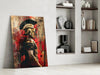 Gladiator Glass Wall Art || Designer Collection by Insigneart USA