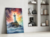 Lighthouse Glass Wall Art || Designer Collection by Insigneart USA