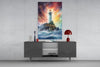 Lighthouse Glass Wall Art || Designer Collection by Insigneart USA