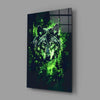 Wolf Glass Wall Art || Designer Collection by Insigneart USA