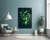 Wolf Glass Wall Art || Designer Collection by Insigneart USA