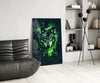 Wolf Glass Wall Art || Designer Collection by Insigneart USA