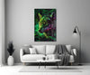 Wolf Glass Wall Art || Designer Collection by Insigneart USA