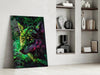 Wolf Glass Wall Art || Designer Collection by Insigneart USA