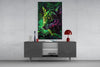 Wolf Glass Wall Art || Designer Collection by Insigneart USA