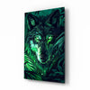 Wolf Glass Wall Art || Designer Collection by Insigneart USA