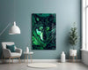 Wolf Glass Wall Art || Designer Collection by Insigneart USA