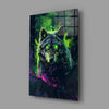 Wolf Glass Wall Art || Designer Collection by Insigneart USA