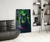 Wolf Glass Wall Art || Designer Collection by Insigneart USA