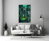 Wolf Glass Wall Art || Designer Collection by Insigneart USA