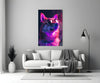 Dog with Glasses Glass Wall Art || Designer Collection by Insigneart USA