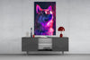 Dog with Glasses Glass Wall Art || Designer Collection by Insigneart USA