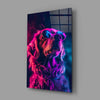 Dog with Glasses Glass Wall Art || Designer Collection by Insigneart USA
