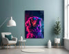 Dog with Glasses Glass Wall Art || Designer Collection by Insigneart USA