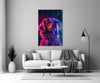 Dog with Glasses Glass Wall Art || Designer Collection by Insigneart USA