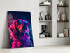 Dog with Glasses Glass Wall Art || Designer Collection by Insigneart USA