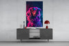 Dog with Glasses Glass Wall Art || Designer Collection by Insigneart USA