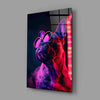 Dog with Glasses Glass Wall Art || Designer Collection by Insigneart USA