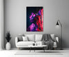 Dog with Glasses Glass Wall Art || Designer Collection by Insigneart USA