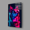 Dog with Glasses Glass Wall Art || Designer Collection by Insigneart USA