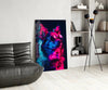 Dog with Glasses Glass Wall Art || Designer Collection by Insigneart USA
