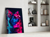 Dog with Glasses Glass Wall Art || Designer Collection by Insigneart USA