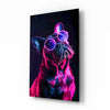 Dog with Glasses Glass Wall Art || Designer Collection by Insigneart USA